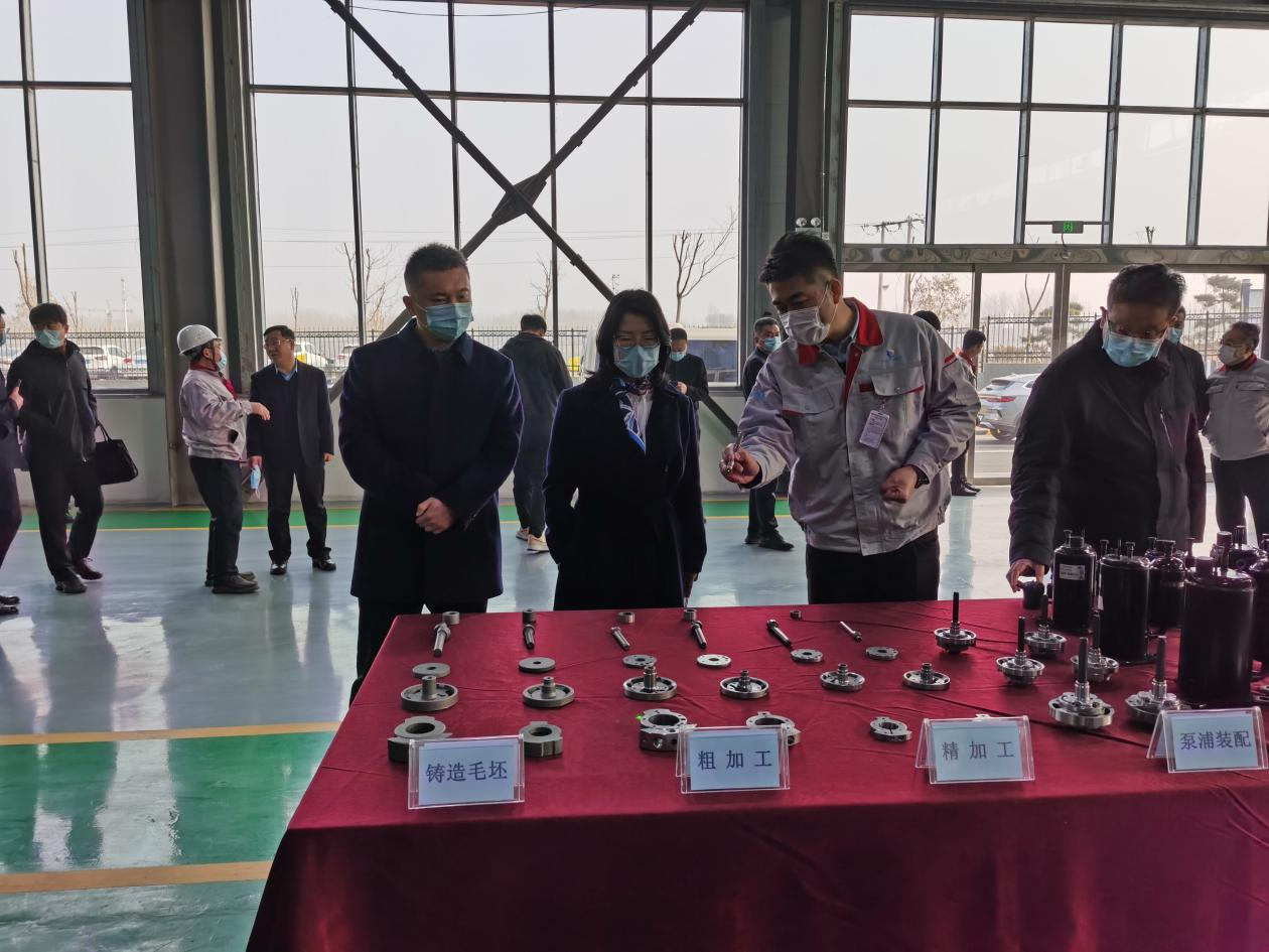 臨汾市委常委、洪洞縣委書記張潞萍一行蒞臨我司調研指導工作